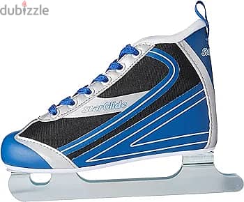 Ice skating star guide blue color size 1 1
