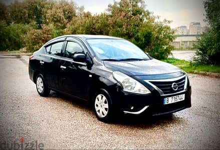 NISSAN SUNNY 2019 FOR RENT ONLY 19$/day