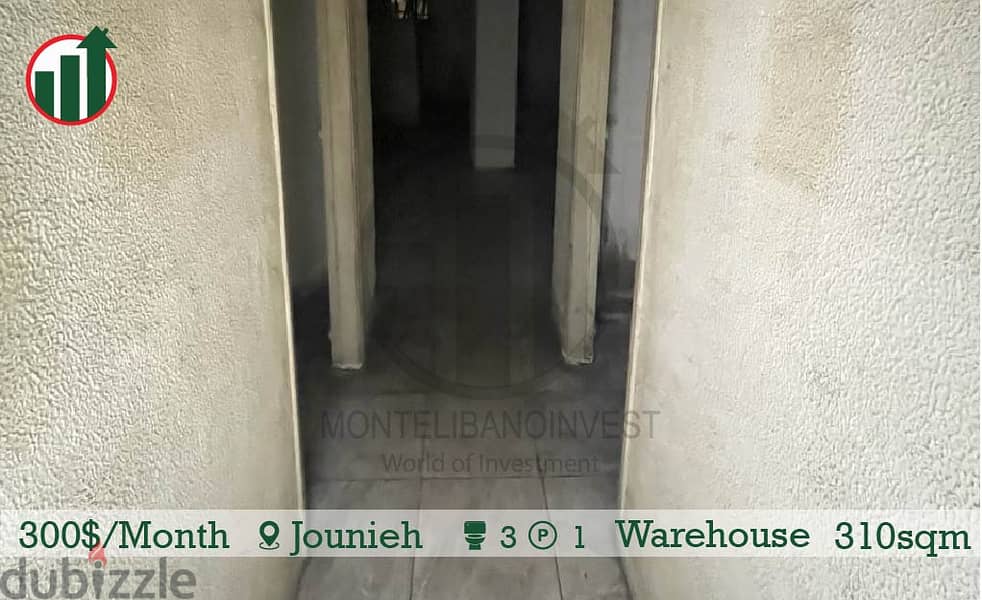 Warehouse for rent in Jounieh! 1
