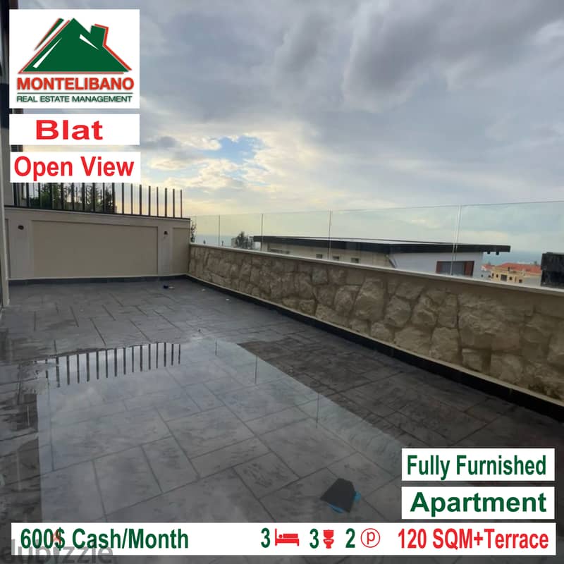Fully furnished apartment for rent in BLAT!!!! 0
