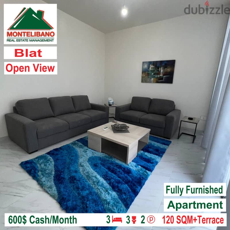 Fully furnished apartment for rent in BLAT!!!! 5