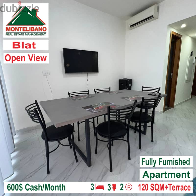 Fully furnished apartment for rent in BLAT!!!! 6