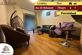 Ain El Rihaneh 70m2 | Cozy Apartment | Well Maintained | Furnished |