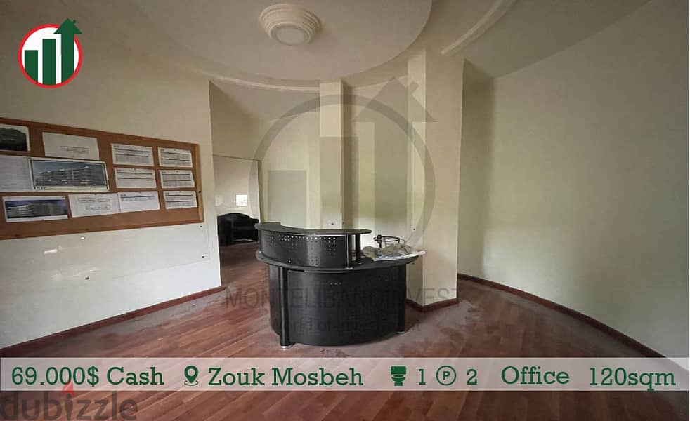 Catchy Office for sale in Zouk Mosbeh with Sea View! 5