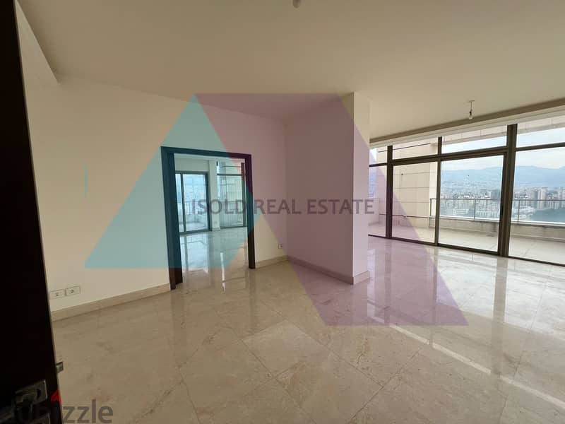 Brand New 500 m2 apartment with a terrace for rent in Sodeco 5