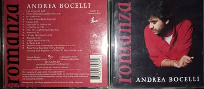 Andrea bocelli- original compact disc CD - 2 albums
