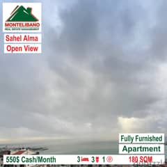 Furnished Apartment for rent located in Sahel Alma