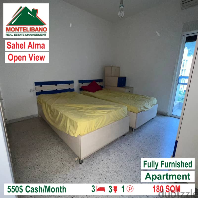 Furnished Apartment for rent located in Sahel Alma 4