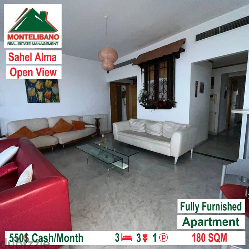 Furnished Apartment for rent located in Sahel Alma 1