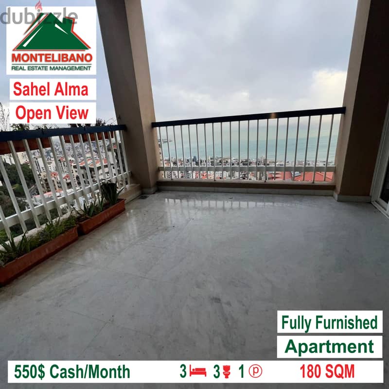 Furnished Apartment for rent located in Sahel Alma 2