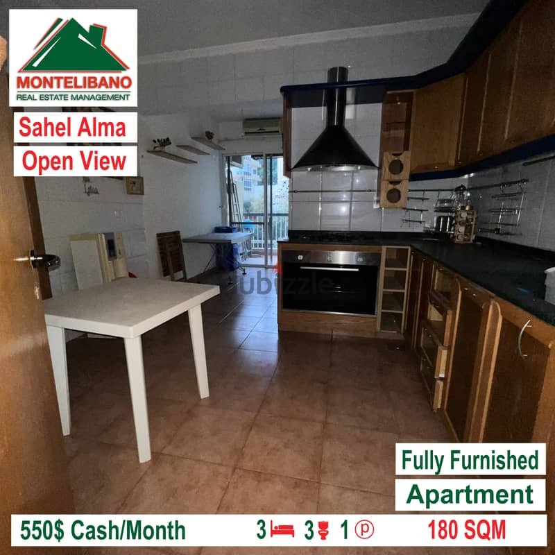 Furnished Apartment for rent located in Sahel Alma 8