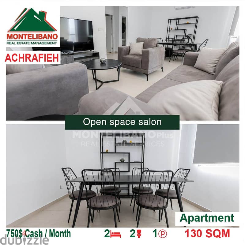 750$ Apartment for rent located in Ashrafieh 1