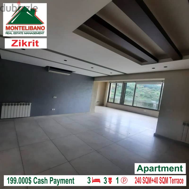 Apartment for sale in ZIKRIT!!!!! 4