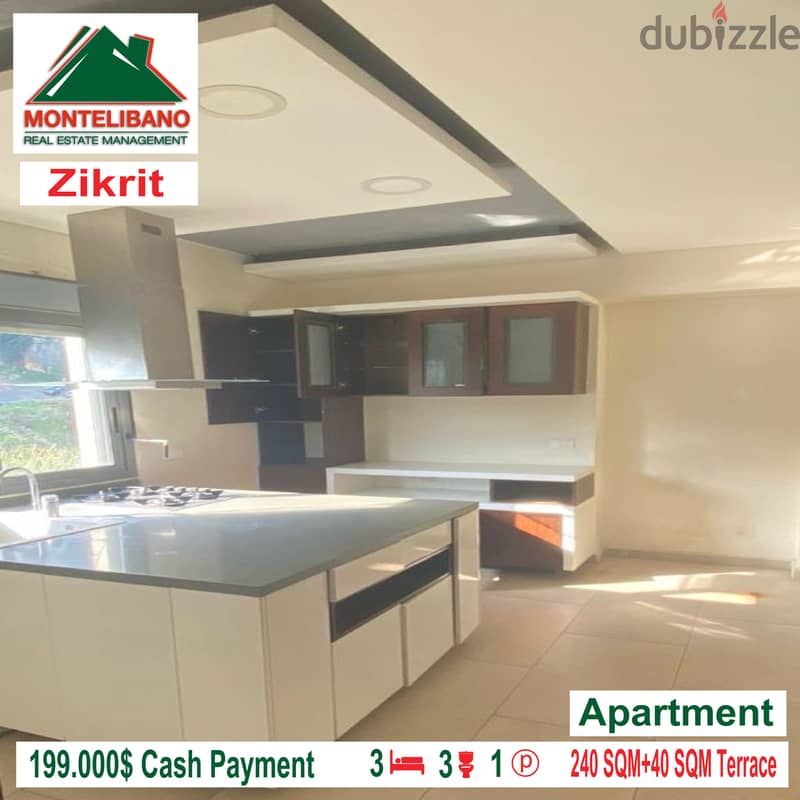 Apartment for sale in ZIKRIT!!!!! 5
