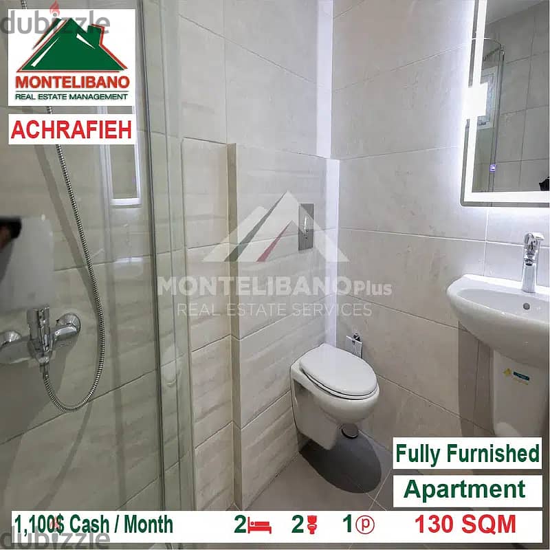 1100$/Cash Month!! Apartment for rent in Achrafieh!! 3