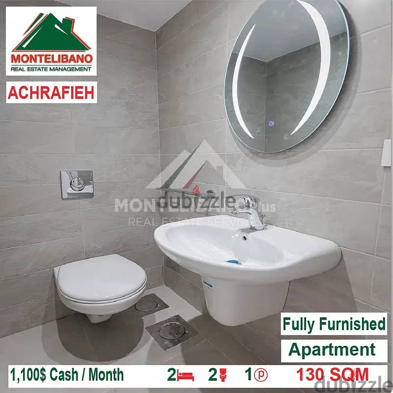 1100$/Cash Month!! Apartment for rent in Achrafieh!! 4