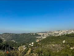 1040 SQM Land in Qornet El Hamra, Metn with Mountain View