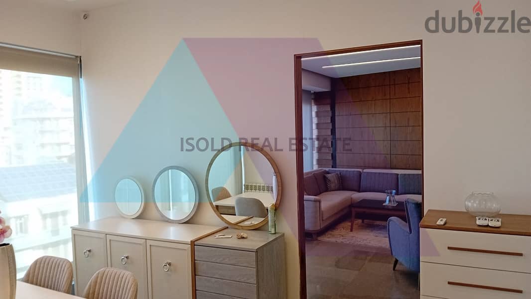 Furnished 200 m2 apartment+60m2 terrace for rent in Achrafieh/Sioufi 2