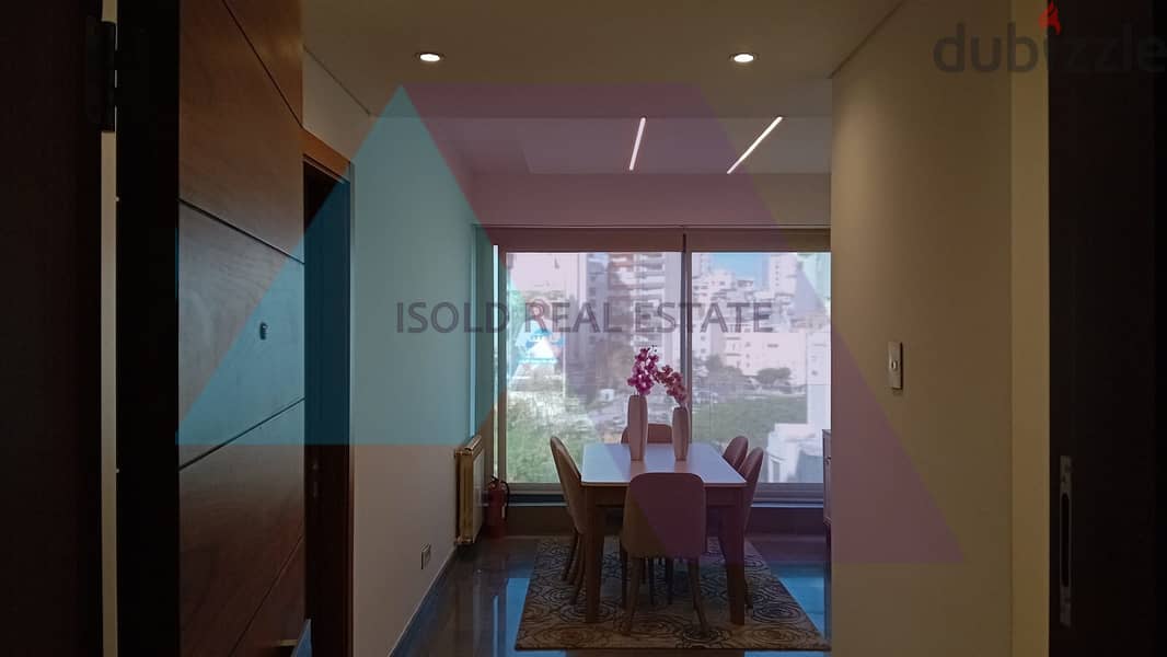 Furnished 200 m2 apartment+60m2 terrace for rent in Achrafieh/Sioufi 4