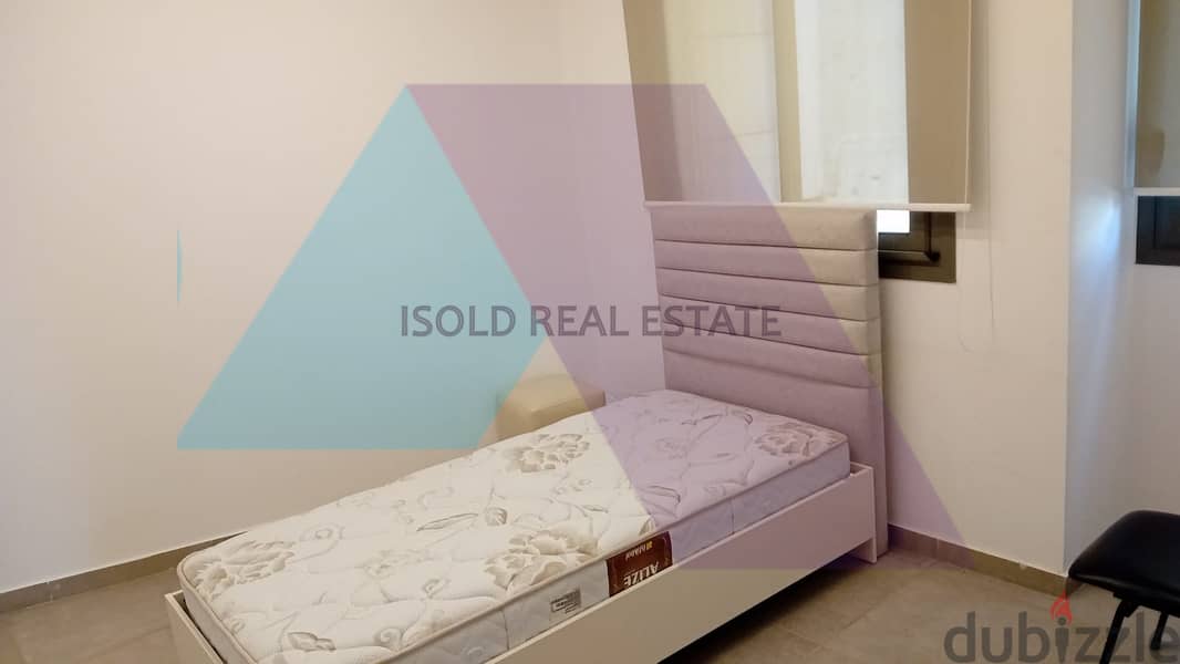 Furnished 200 m2 apartment+60m2 terrace for rent in Achrafieh/Sioufi 10