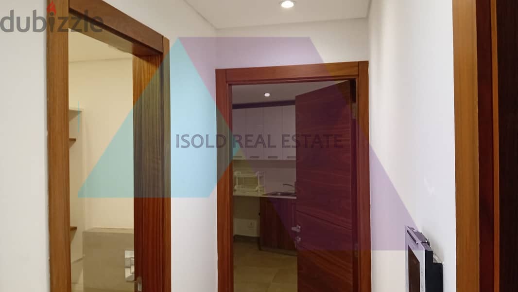 Furnished 200 m2 apartment+60m2 terrace for rent in Achrafieh/Sioufi 11
