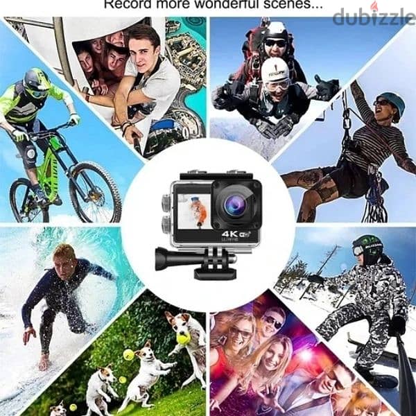 Action camera for diving & all sports 3
