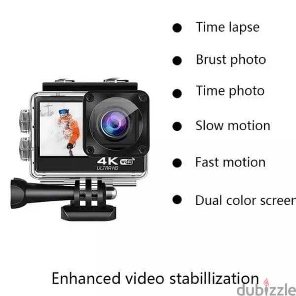 Action camera for diving & all sports 7