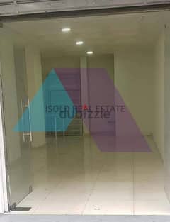 A 58 m2 store for sale in Ain el remaneh, main road