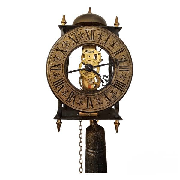 Hermle vintage skeleton wall clock 2