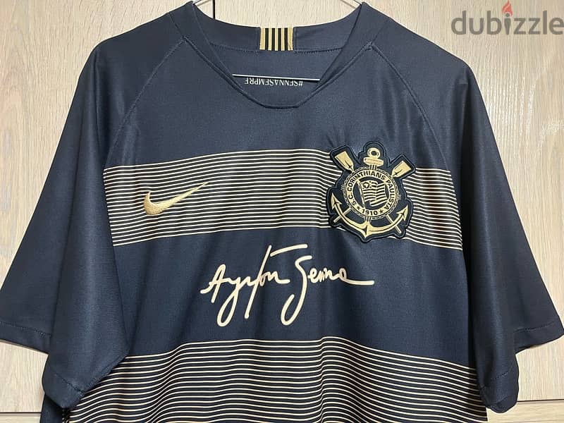 ayrton senna Corinthians senna 12  limited edition nike jersey 0