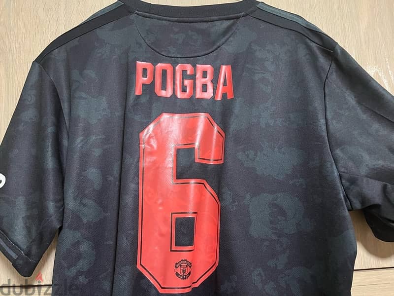 Manchester United 2018 pogba 6  limited edition adidas jersey 2