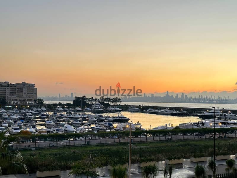 Waterfront City Dbayeh/Apartment for sale/Stunning Terrace Marina view 1