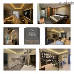 super deluxe in hazmieh for sale apartment with view