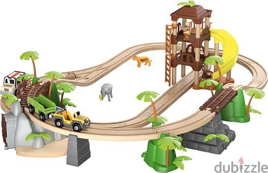 Playtive wood  jungle train set 2