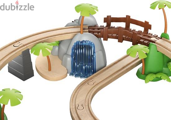 Playtive wood  jungle train set 6
