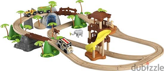 Playtive wood  jungle train set 8