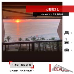 Chalet deluxe for sale in Jbeil 33 sqm ref#jh17285