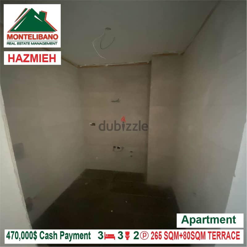 470,000$!! Apartment for sale located in Hazmieh 7