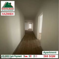 425000$!! Apartment for sale located in Hazmieh
