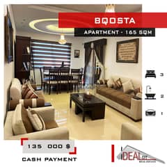 Apartment for sale in Bqosta , Saida 165 sqm ref#jj26057