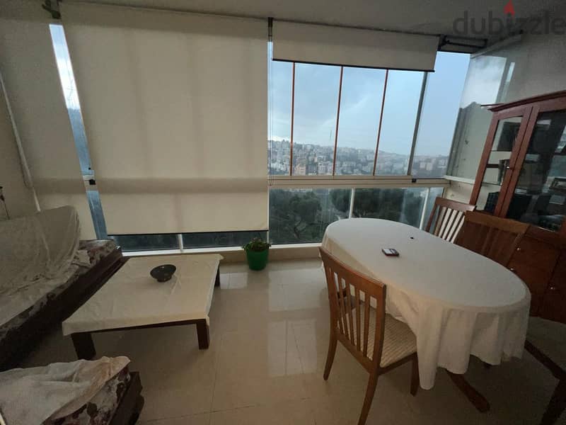 mansourieh fully furnished apartment panoramic view for sale Ref#5996 5