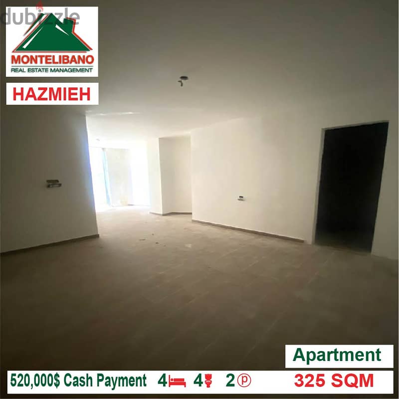 520,000$!! Apartment for sale located in Hazmieh 0