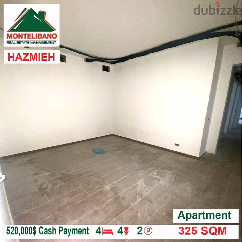 520,000$!! Apartment for sale located in Hazmieh 2