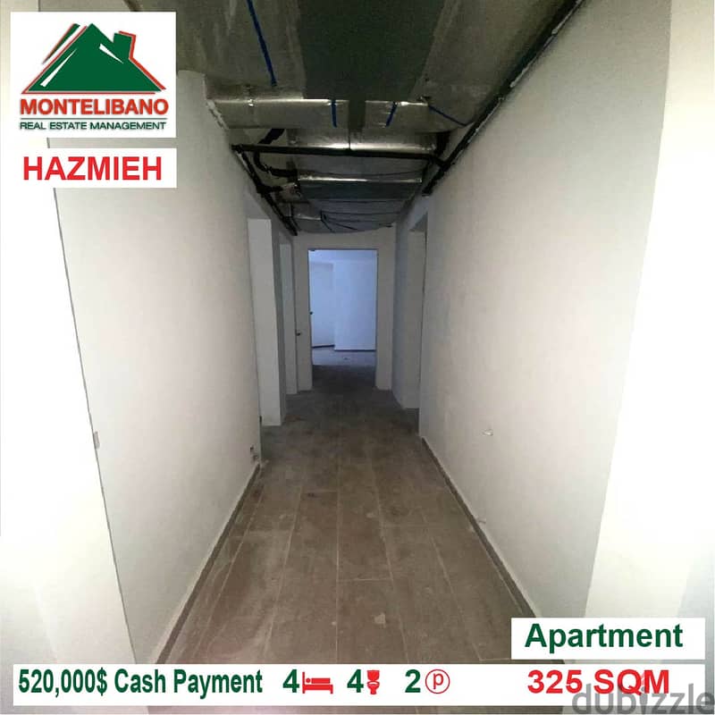 520,000$!! Apartment for sale located in Hazmieh 5