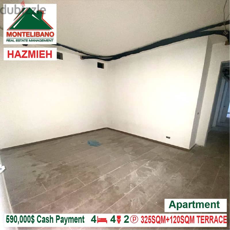 590,000$!! Apartment for sale located in Hazmieh 2