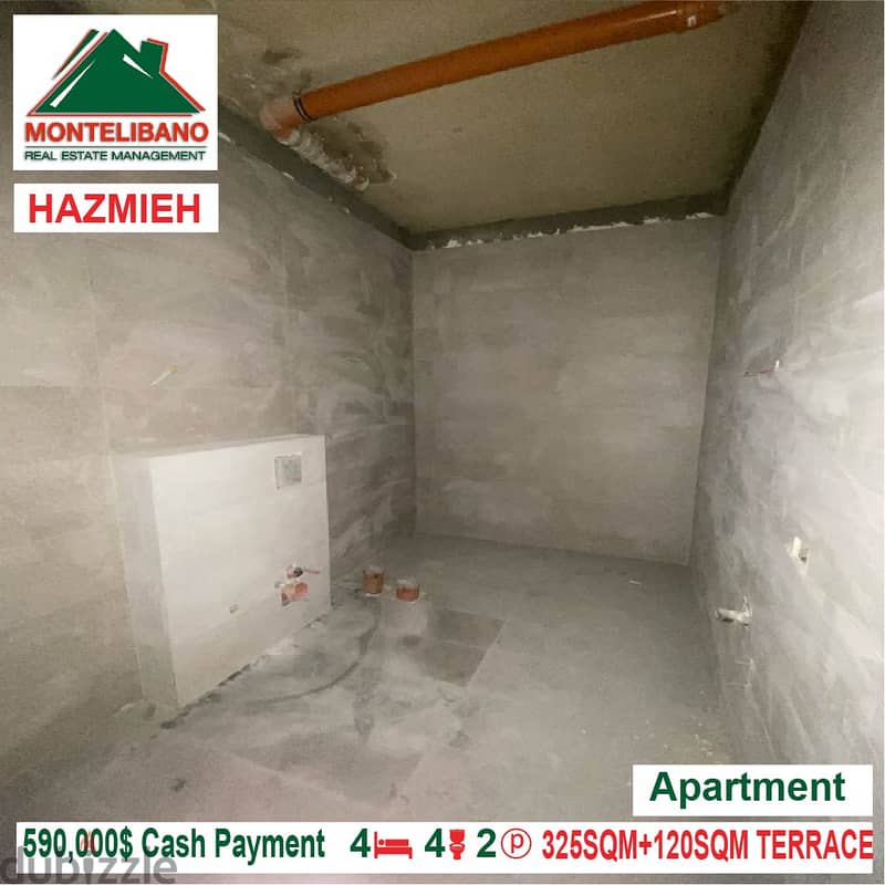 590,000$!! Apartment for sale located in Hazmieh 4