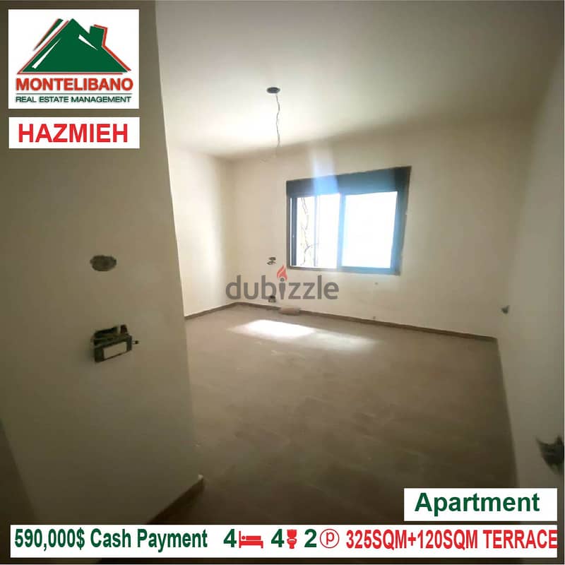 590,000$!! Apartment for sale located in Hazmieh 6