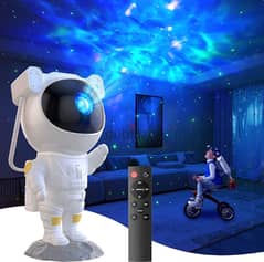 Galaxy Projector Astronaut Starry Sky Projector Remote Control Music