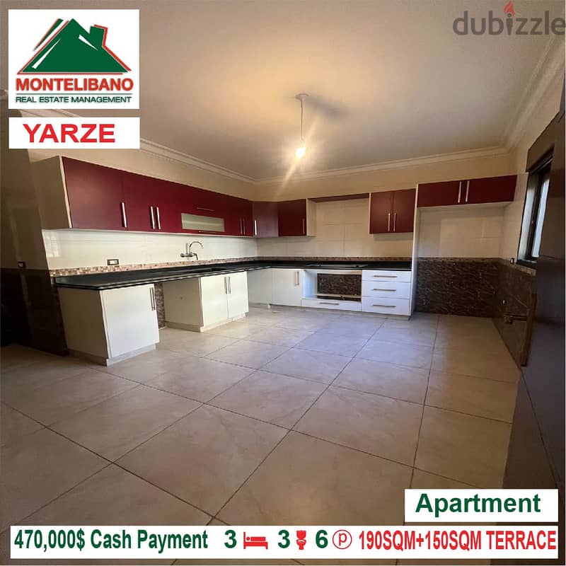 470,000$!! Apartment for sale located in Yarzeh 2