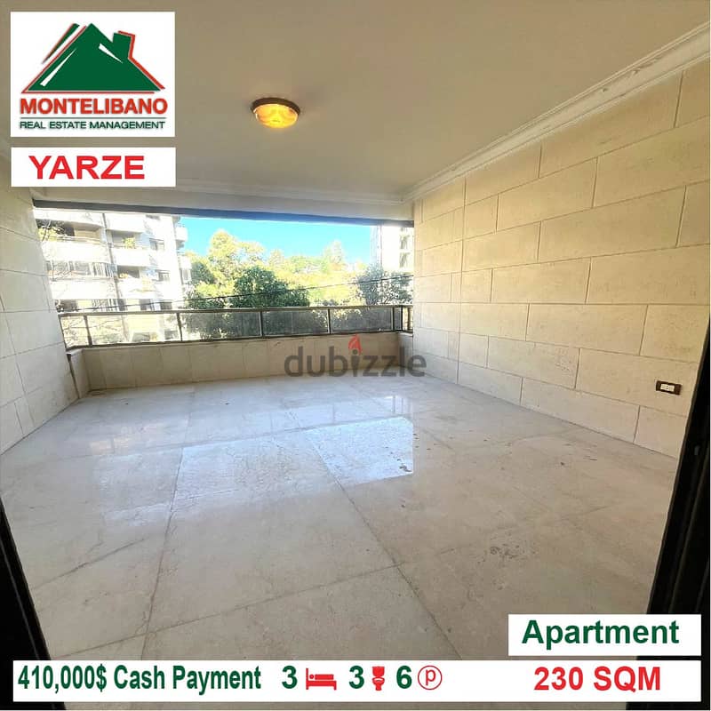 410000$!! Apartment for sale  located in Yarze 2